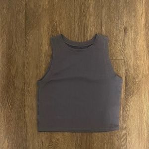 Hollister Blue Striped Tank Top